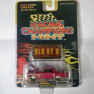 RACING CHAMPIONS MINT 1964 CHEVY IMPALA SS 1:64 DIE-CAST HOT RODS ISSUE #4